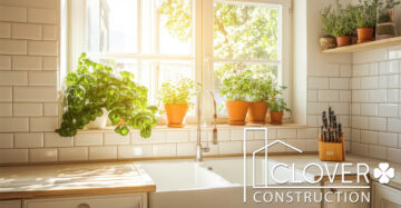 Clover Construction Subway Tile Backsplash